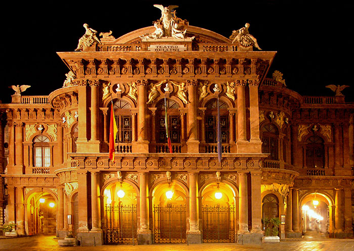 Vincenzo Bellini Theater - External